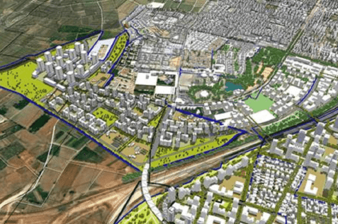 תוכנית רעננה מערב // הדמיה: פרחי צפריר אדריכלים