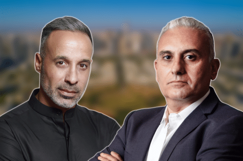 מימין: מור חן ויחיאל בן חמו // צילום: סטודיו טליה חן