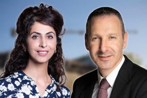 מימין: עו׳ד איתמר פנץ // צילום: רמי זרנגר | עו"ד כרמית יוליס // צילום: רז רוגובסקי | Depositphotos