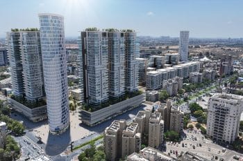 מתחם הר הצופים חולון // הדמיה: חברת טוטם