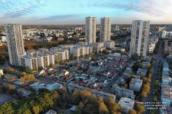 תכנית הרב מימון אשדוד // הדמיה: גיל מינסטר אדריכלים