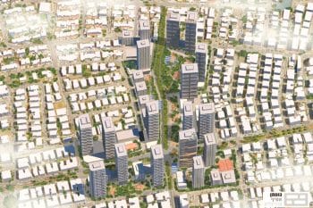 מתחם דב הוז בחולון // הדמיה: גוטמן אסיף אדריכלים