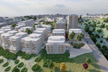 מורדות גולדה בחיפה // הדמייה: גורדון אדריכלים