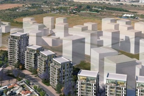שכונת יד אליעזר בנס ציונה // הדמיה: ויופוינט