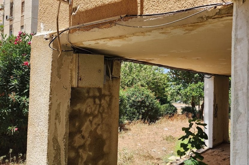 הבניין במתחם הרותם, חיפה // צילום: אוסף פרטי