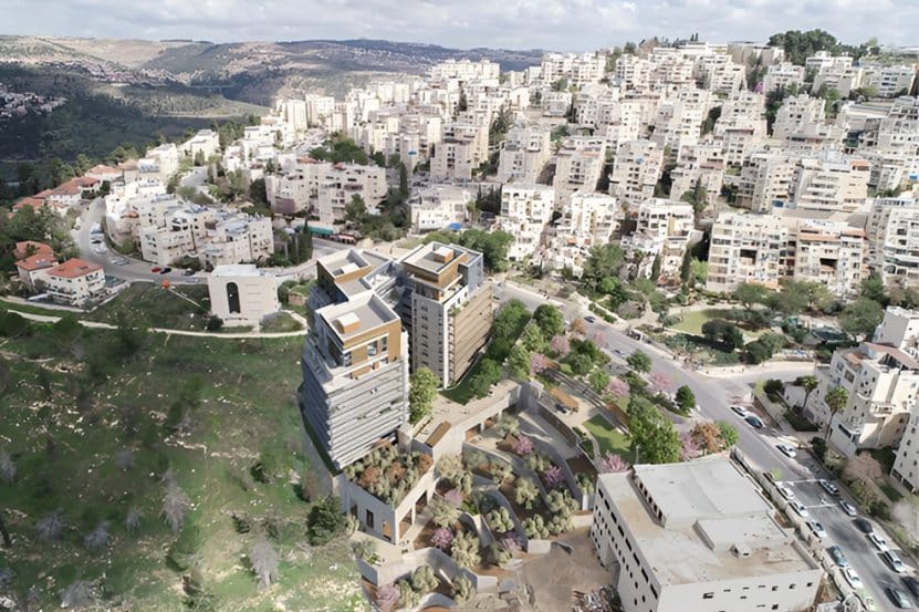 מתחם הרב יצחק חי טייב // הדמיה: הדמיה דלה פרגולה אדריכלים