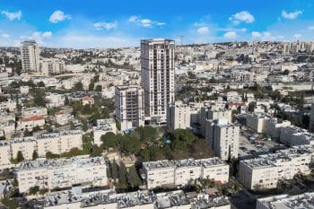 פרויקט פינוי בינוי בירושלים HNCity // הדמיה: BOLD 3D