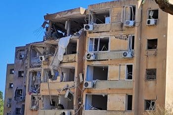 בניין הפגיעה בחולון // צילום: באדיבות חברת אורון נדל"ן
