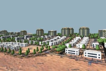 רובע רכסים // הדמיה: סטודיו יגאל לוי