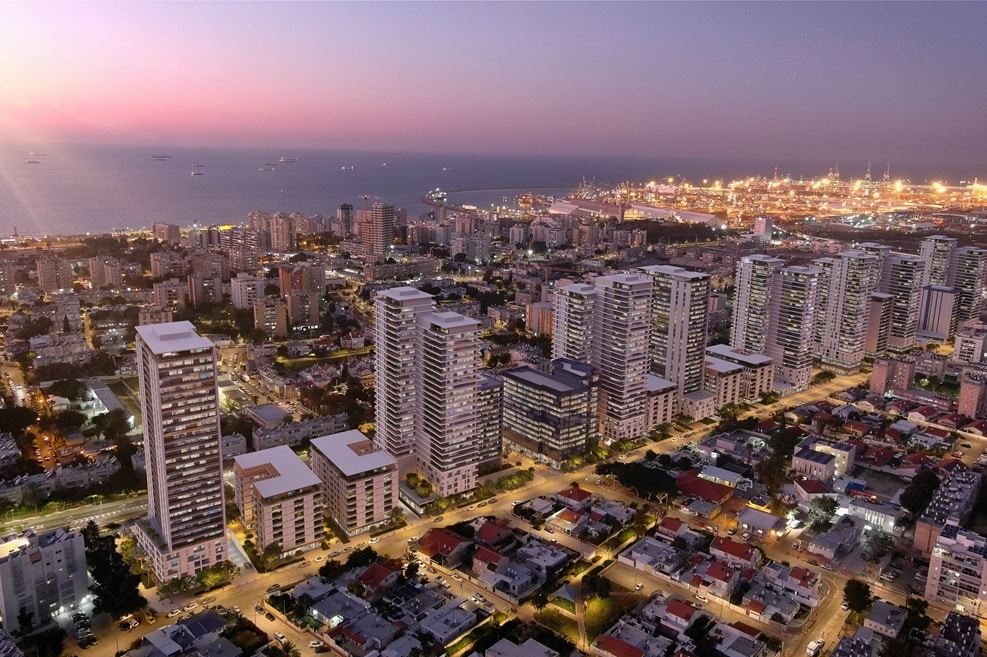 תוכנית ציר הרצל-המעפילים רובע ב' באשדוד // צילום: גיל מינסטר אדריכלים