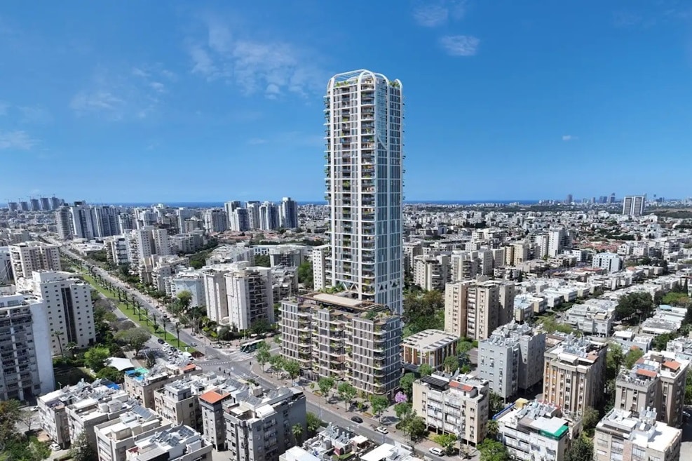 פרוייקט אלעזר מפרץ שלמה חולון // הדמיה: קסם הדמיות