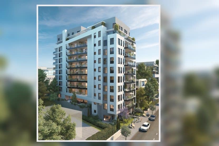 פרויקט פינסקר פתח תקווה //  הדמיה: סטודיו הקוביה