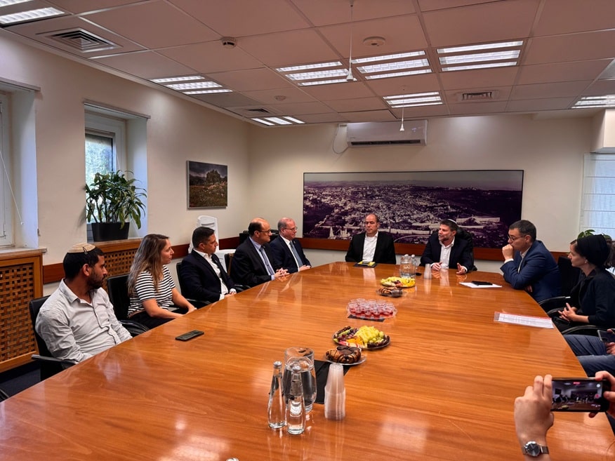 הדיונים השבוע על תקציב למגדל האשפוז בסורוקה // צילום: באדיבות דוברות משרד האוצר
