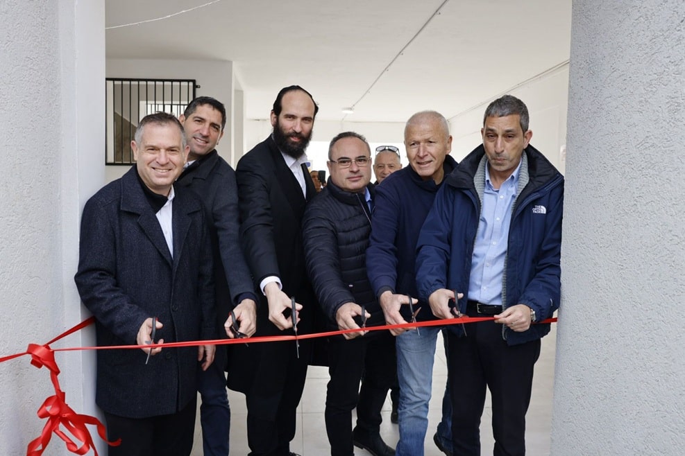 פרויקט לחיזוק מבני דיור ציבורי במגדל העמק // צילום: גיא יחיאל, עמיגור