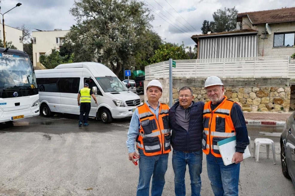 צוותי הנדסה משרד הבינוי והשיכון // צילום: דוברות משרד הבינוי והשיכון