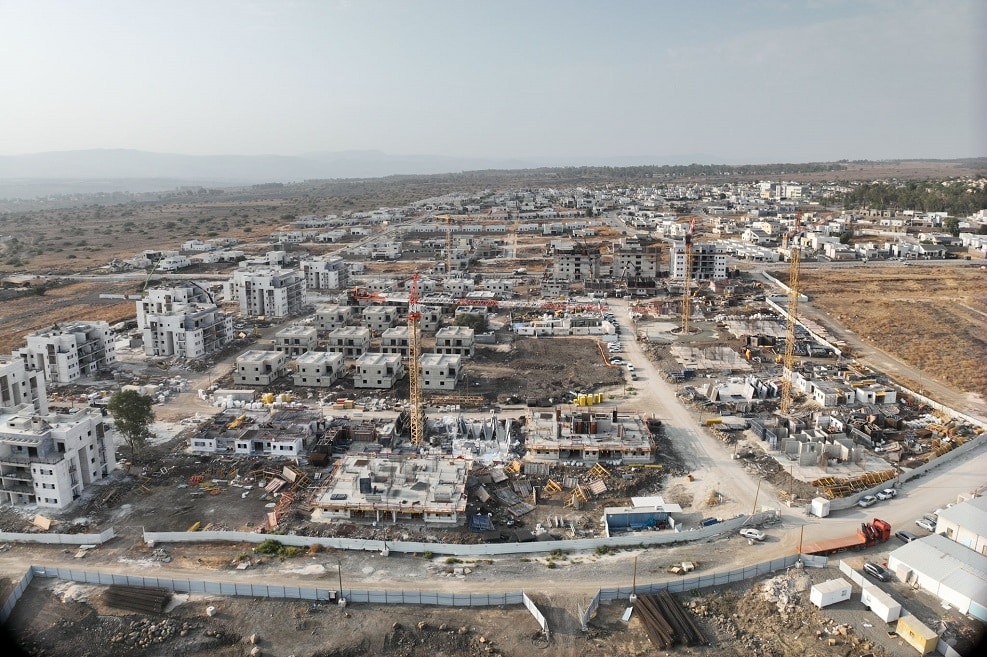 פרויקט של קבוצת נחמיאס בקצרין // הדמיה: רייט פתרונות אוויריים