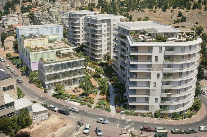 מתחם "זלמן שז"ר" בצפת // צילום: גורדון אדריכלים