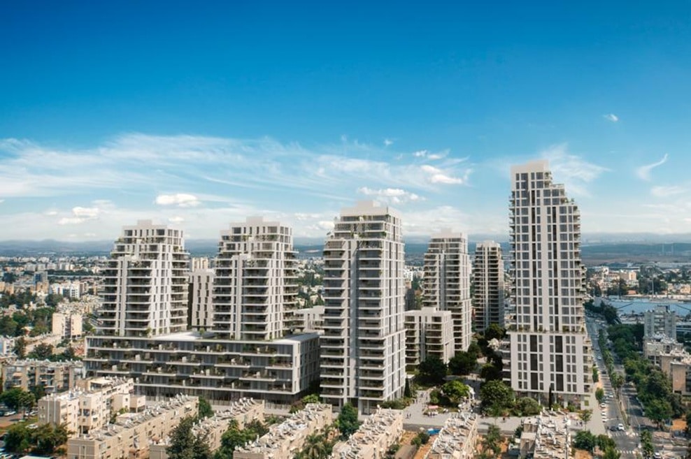 מתחם שטיין בן צבי רמלה // הדמייה: הייצ' קיו ארכיטקטים