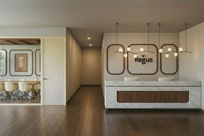 מתחם חברת Regus // צילום: אורלי דקטר אדריכלית