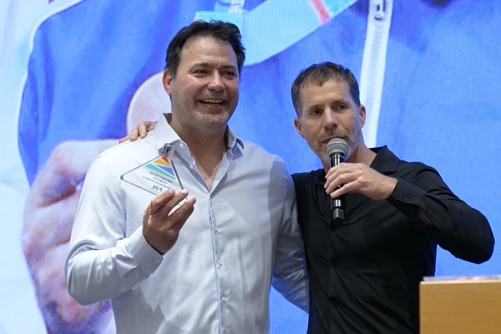 מימין: תמיר חפץ ואריק זאבי // צילום: דודו יצחקי
