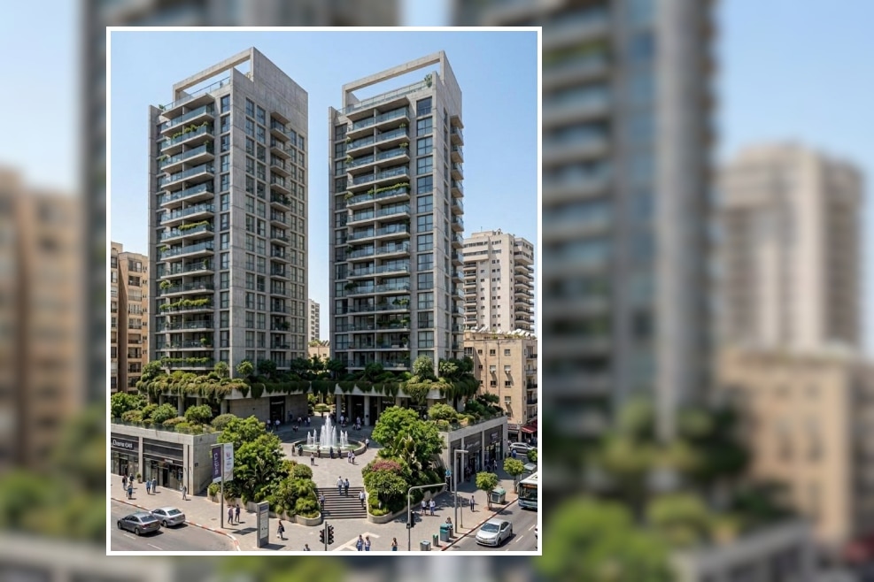 מתחם פודים ברמת גן // הדמיה: אורון נדל"ן