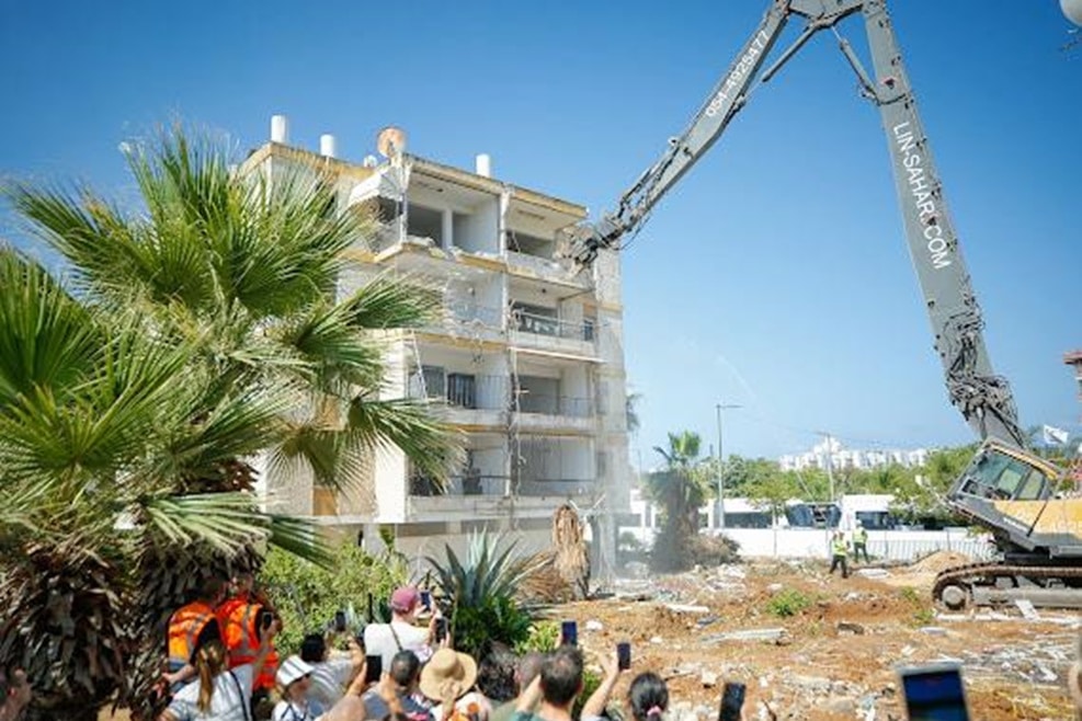 אירוע הריסה ביפו ד' // צילום: זוג הפקות