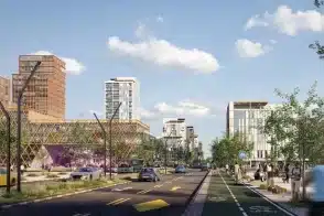 אילוסטרציה. המאבק על הגבולות שמעכב אלפי דירות בתוכנית צפון נתיבות // הדמיה: דרמן ורבקל אדריכלות