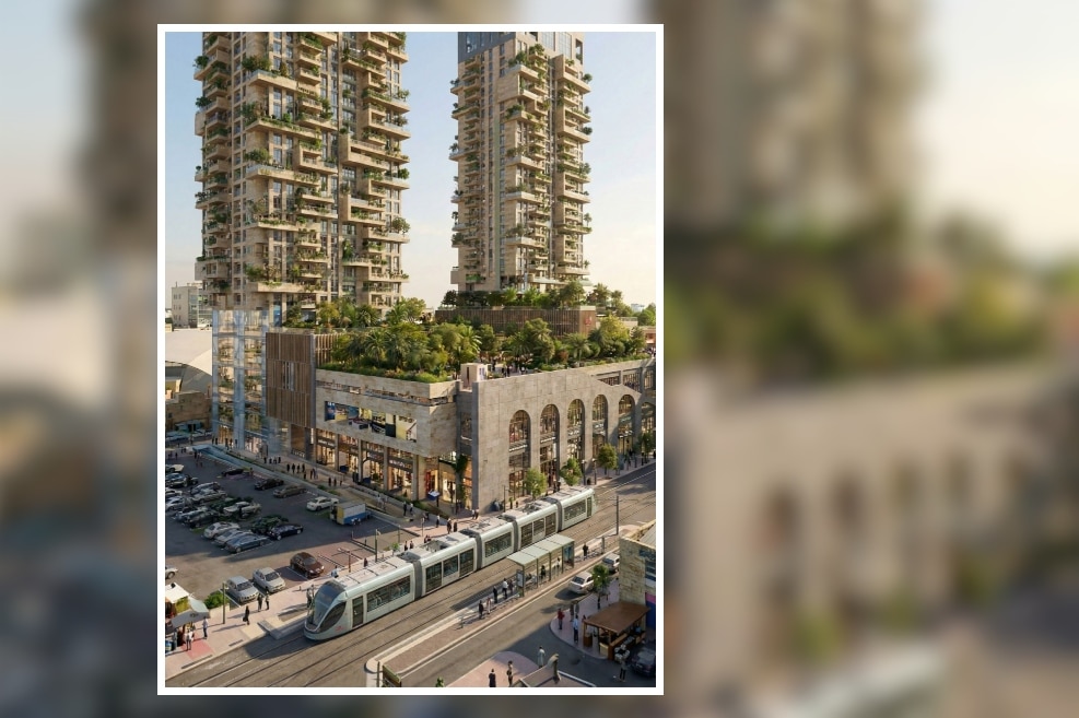 מתחם קניון הדר ירושלים // הדמיה: SYL סטודיו יגאל לוי אדריכלים