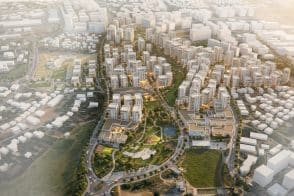 תוכנית המייסדים נס ציונה // הדמיה: גורדון אדריכלים