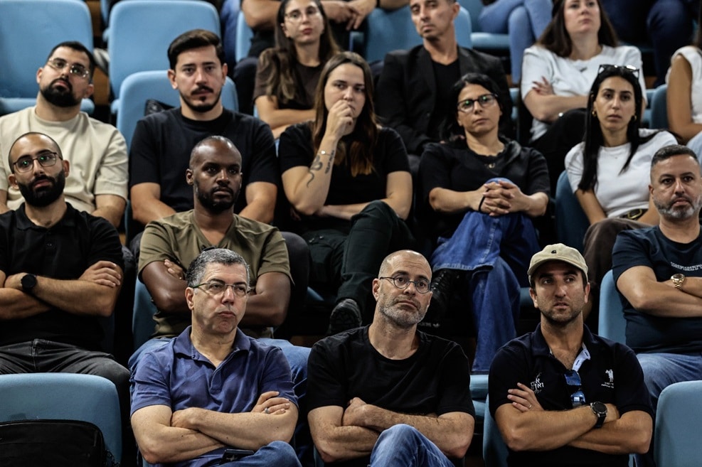 יואל זילברמן וחגי רזניק // צילום: צפריר אביוב- מכון ריפמן