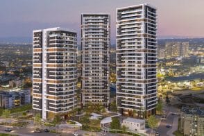 פרויקט פינוי בינוי במתחם האצל רחובות // הדמייה: איוולב מדיה