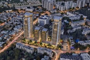 מתחם שפרינצק 1-11 קריית מוצקין // הדמיה: בן קוטלר אדריכלים
