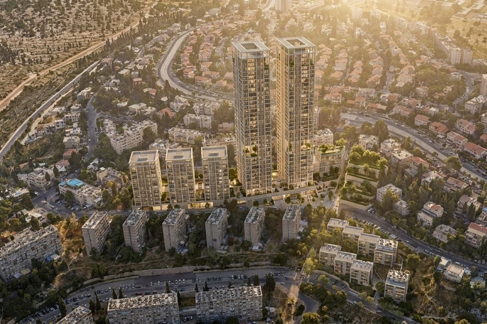 מאיר אבנר ירושלים // הדמיה: ביטמן בן צור אדריכלים