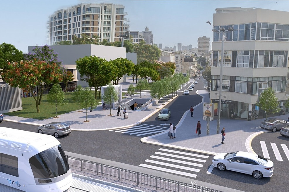 קו מטרו M2 // הדמיה: נת"ע